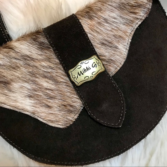 Mikki G Bags Very Rare Vintage Mikki G Leather Fur Belt Bag Poshmark